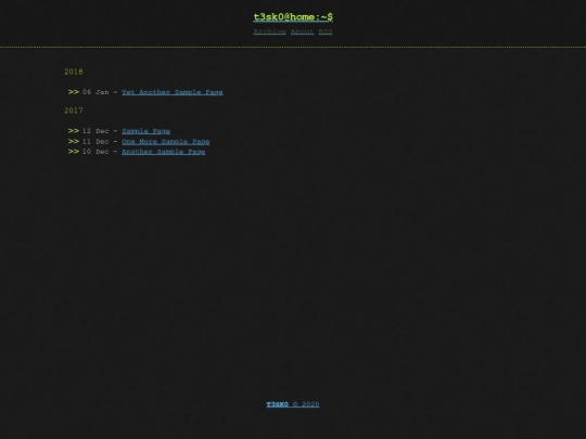 archive screenshot