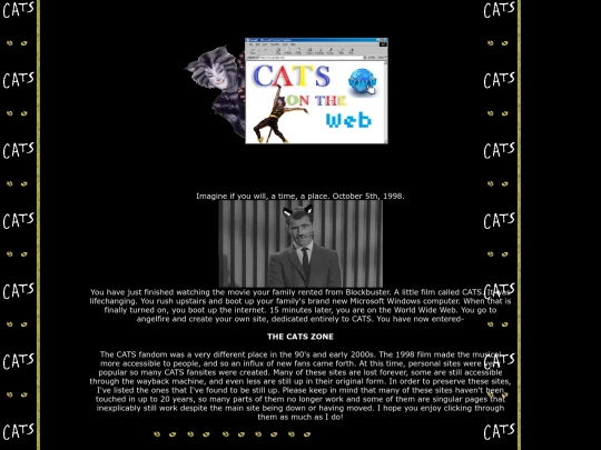 catsontheweb screenshot