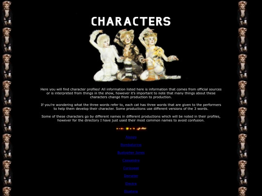 characters/characters screenshot