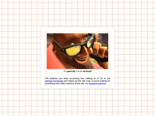 not_found screenshot