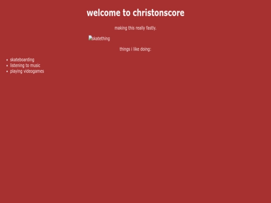 index screenshot