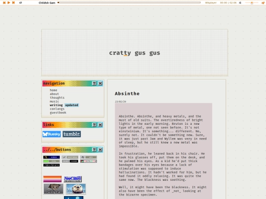 writing/prose/absinthe screenshot