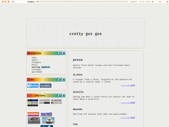writing/prose screenshot