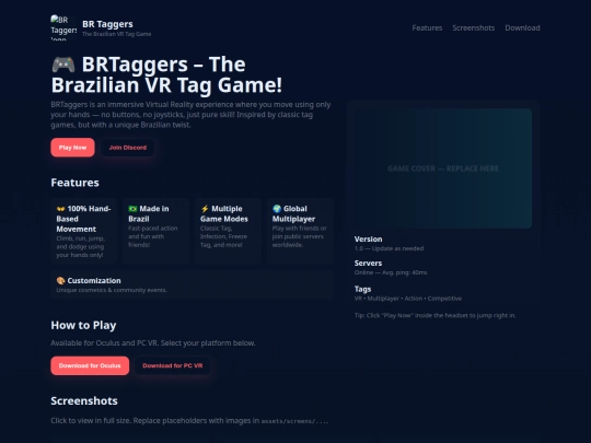 br_taggers_landing screenshot