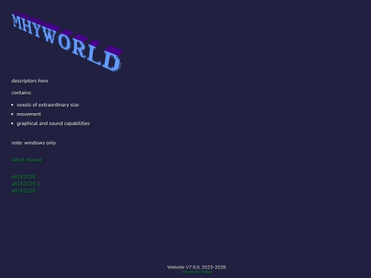 rework/mhyworld screenshot