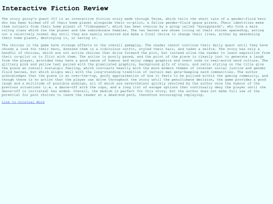FictionReview screenshot