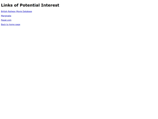 links screenshot
