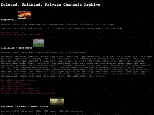 deleted-pages screenshot