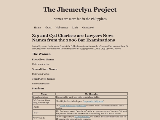 bar2006 screenshot
