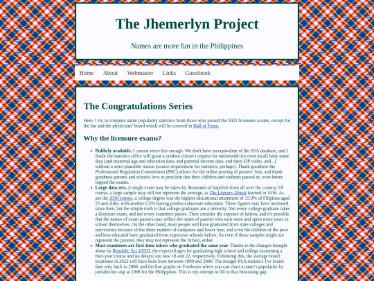 congratulations_series screenshot