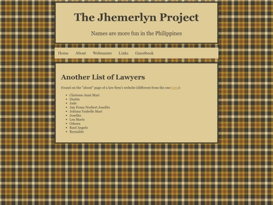 lawyerlist2 screenshot