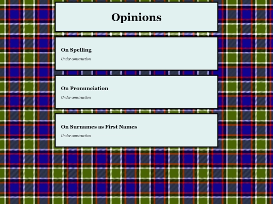 opinions screenshot