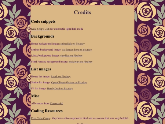 credits screenshot