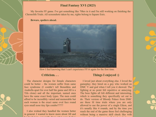 ff/16 screenshot