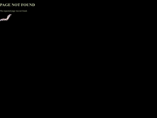 not_found screenshot