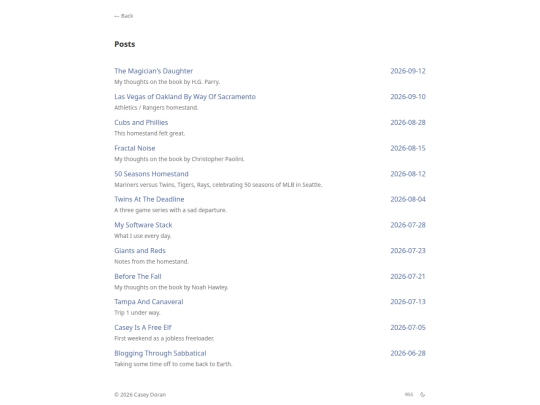 posts screenshot