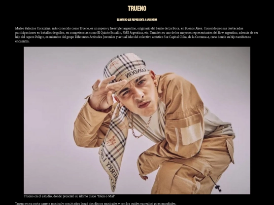 tp 2a css/trueno css screenshot
