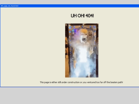404 screenshot