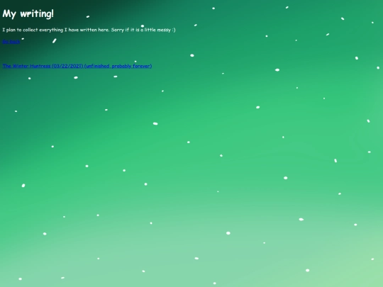 writing/writing screenshot