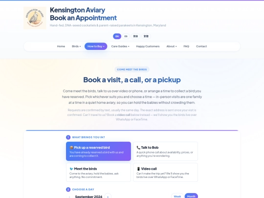 book-visit screenshot