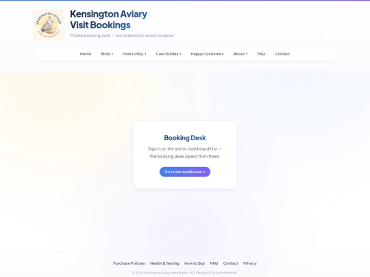 bookings screenshot