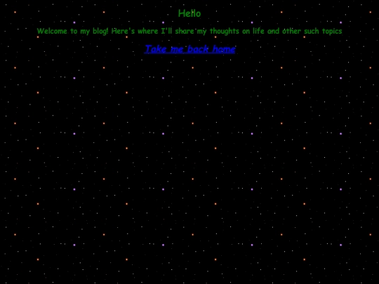 blog screenshot