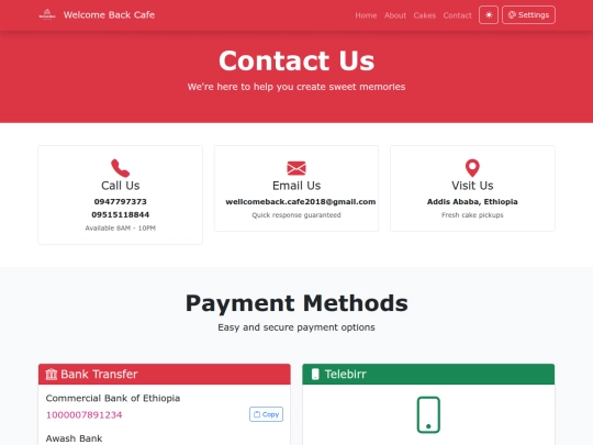 contact screenshot