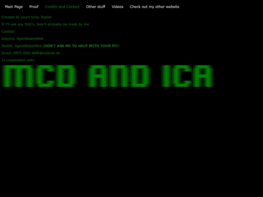 Credits screenshot