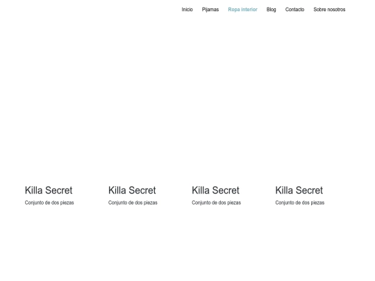 ropa interior  screenshot
