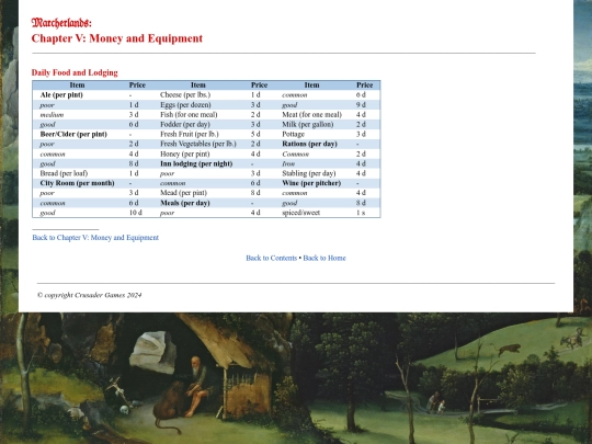 dailyfoodandlodging screenshot