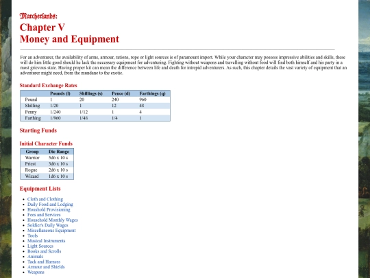 money_and_equipment screenshot