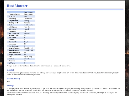 monster-manual/rustmonster screenshot