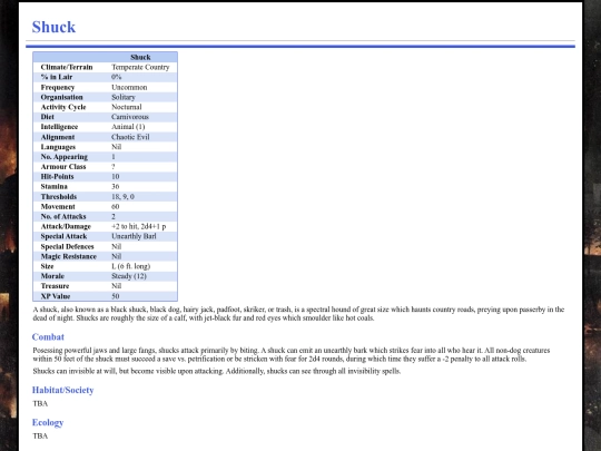monster-manual/shuck screenshot