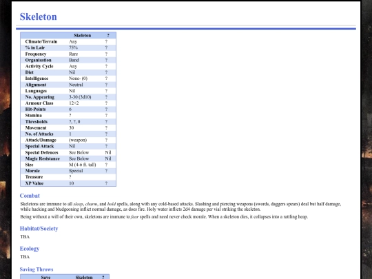 monster-manual/skeleton screenshot
