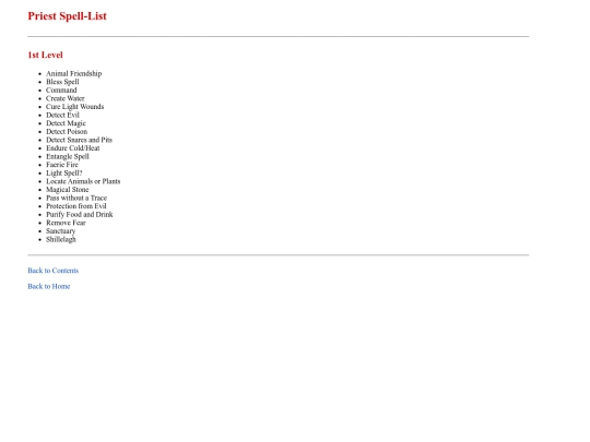 priestspell_list screenshot