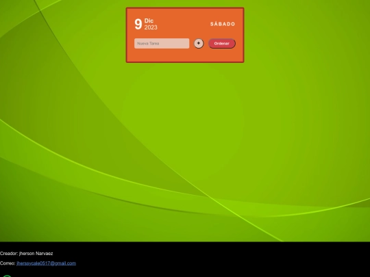 listatareas screenshot