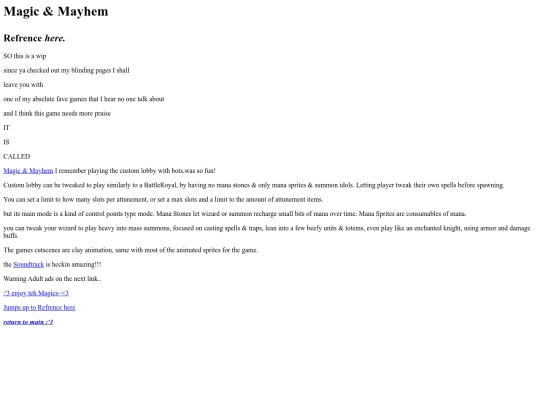 MagicandMayhem screenshot