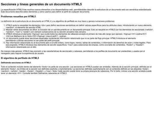 miriadax/P2P/Secciones_y_lineas_generales_de_un_documento_HTML5 screenshot