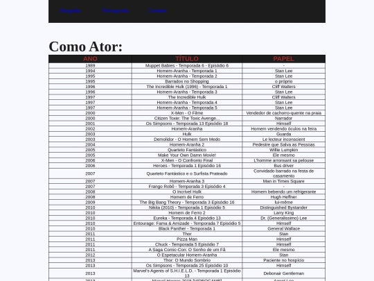 filmografia screenshot