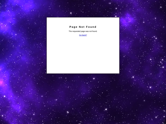 not_found screenshot