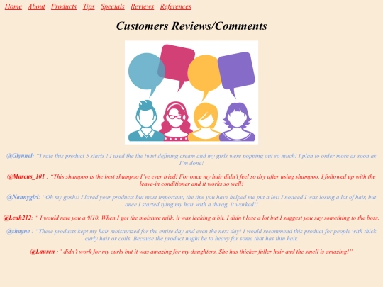 project/reviews screenshot