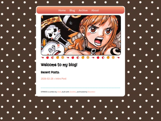 blog screenshot