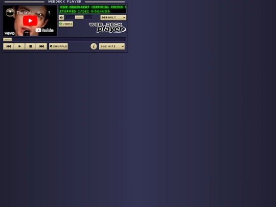 webdeck-player screenshot