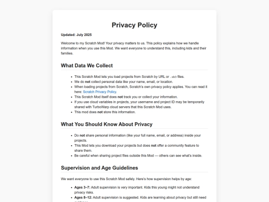 privacy screenshot
