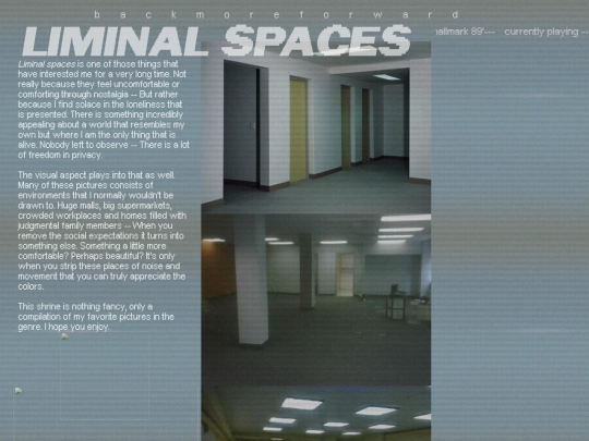 liminal-spaces-shrine screenshot