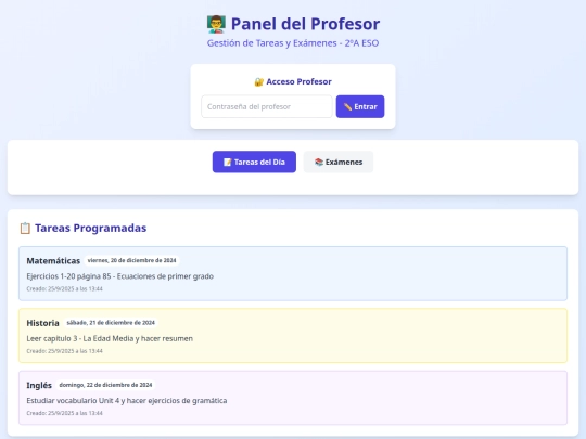 examenes-tareas screenshot