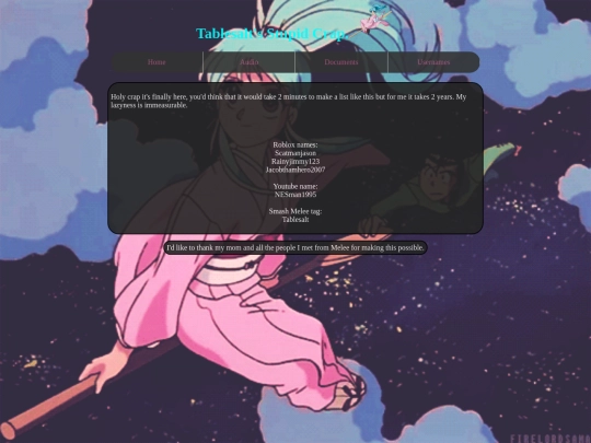 usernames screenshot