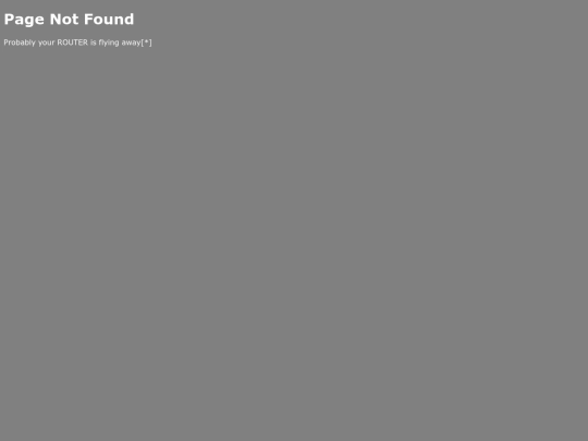 not_found screenshot