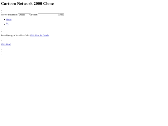 test screenshot