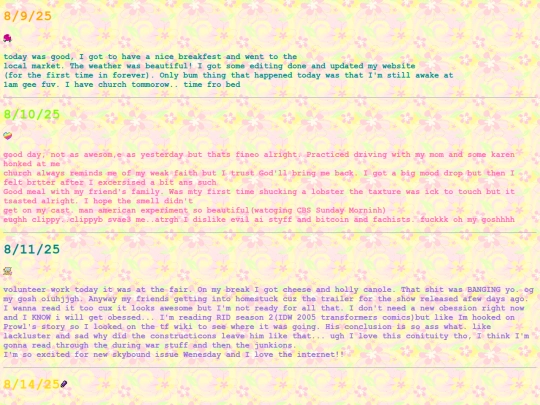 augustblog screenshot